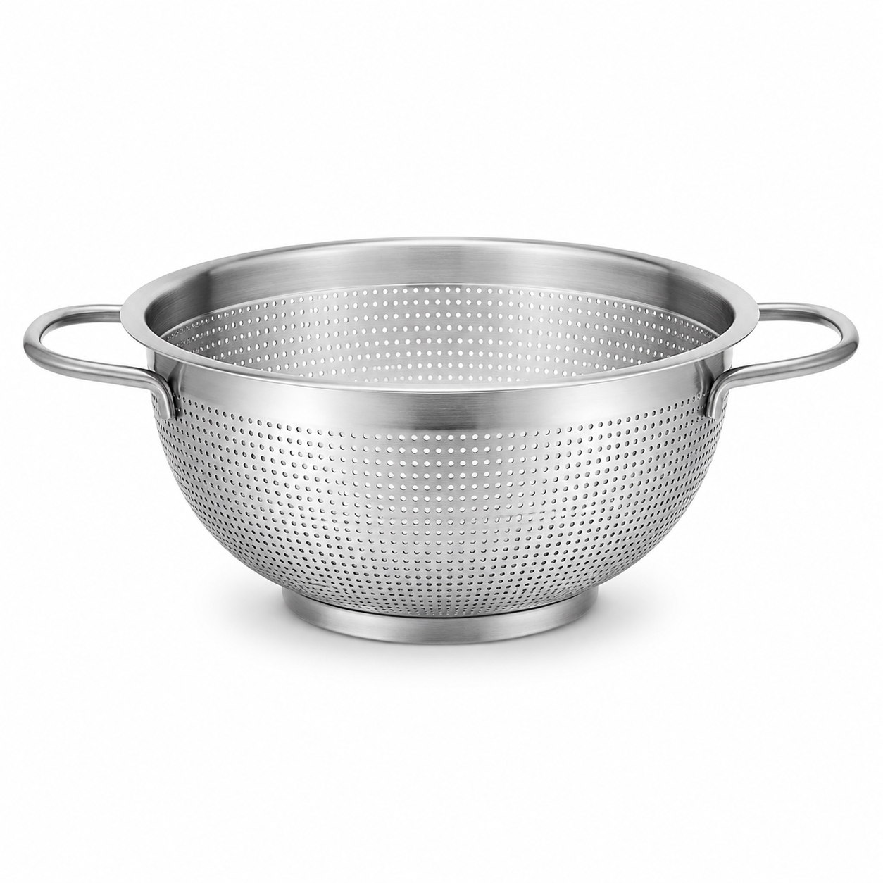 Passoire en inox microperforé avec poignées 24 cm