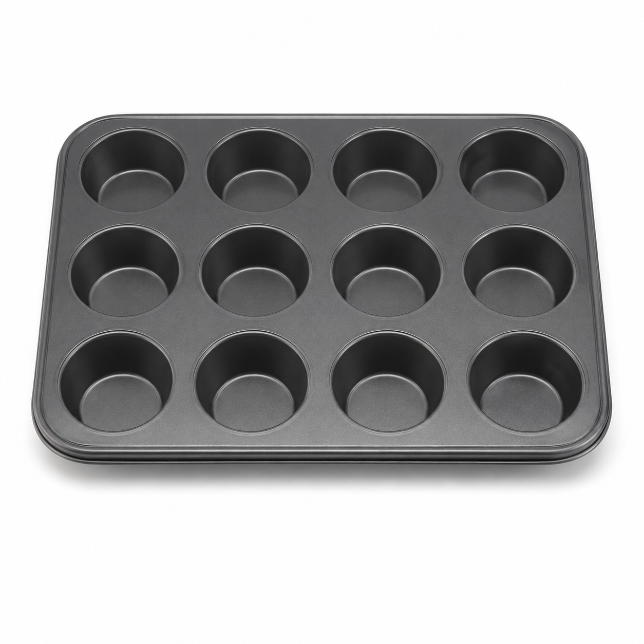 Moule à muffins antiadhésif 12 empreintes 35 x 27 cm